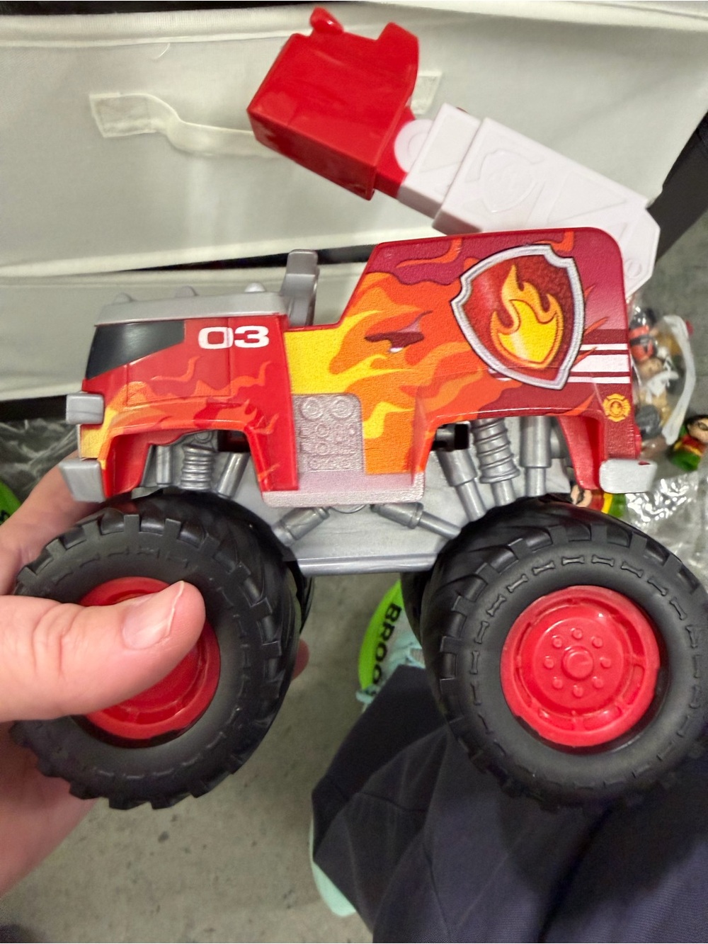 Paw Patrol Red Flame Rescue Monster Truck